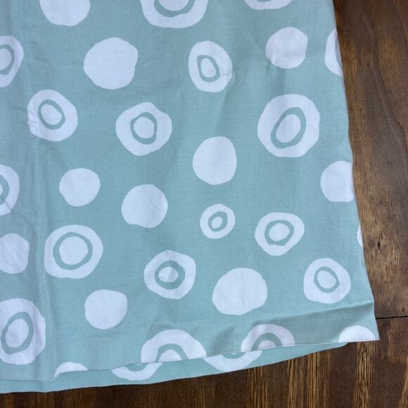 Talbots Womens Skirt Green White Polka Dot Pattern A-Line Stretch 8 Petite - Picture 5 of 12